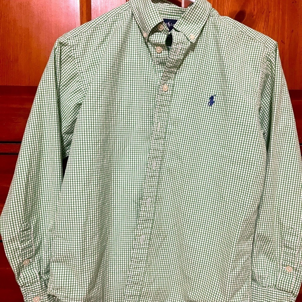 Ralph Lauren Checkered Casual Shirt - Med - Picture 1 of 5